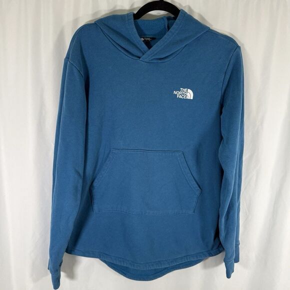 The North Face Other - North Face Hoodie Girls XL Blue Pockets Pullover Cotton Blend